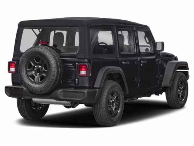 2026 Black Clear Coat Jeep Wrangler Wrangler 4-door Willys 4-door