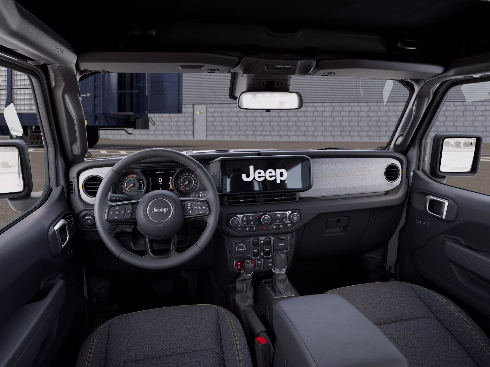 2026 Bright White Clear Coat Jeep Wrangler Wrangler 4-door Willys 4-door