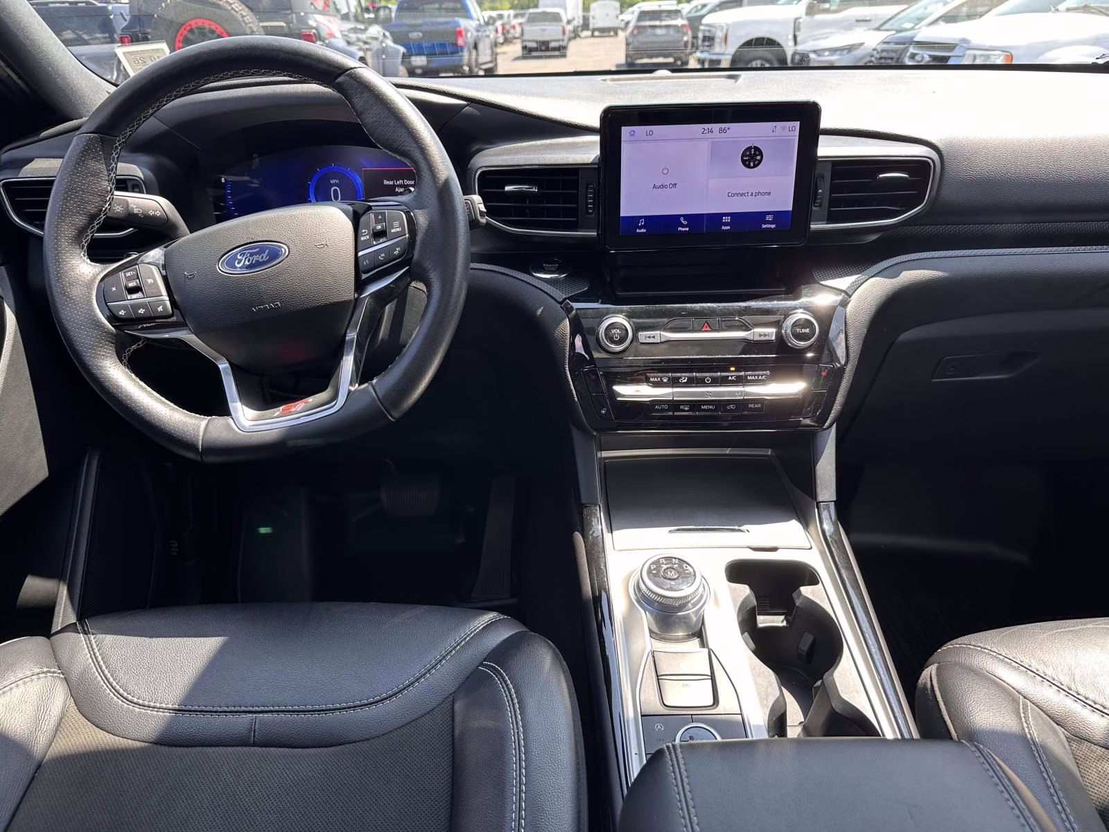 2023 Agate Black Metallic Ford Explorer ST 4WD 4X4 SUV