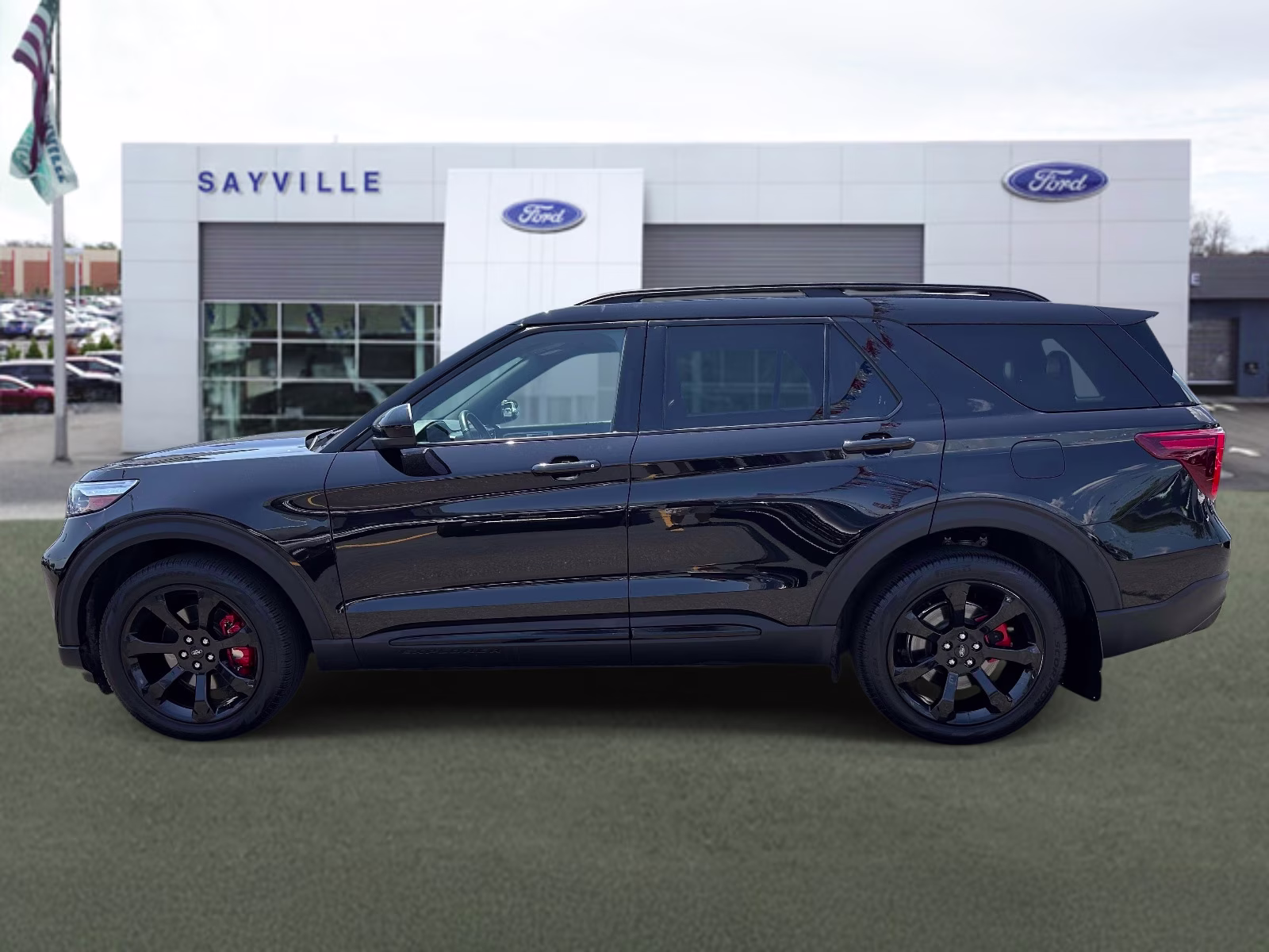 2023 Agate Black Metallic Ford Explorer ST 4WD 4X4 SUV