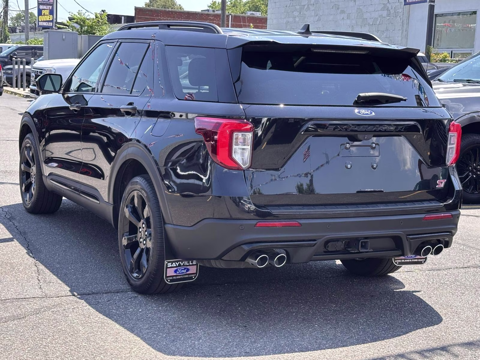 2023 Agate Black Metallic Ford Explorer ST 4WD 4X4 SUV
