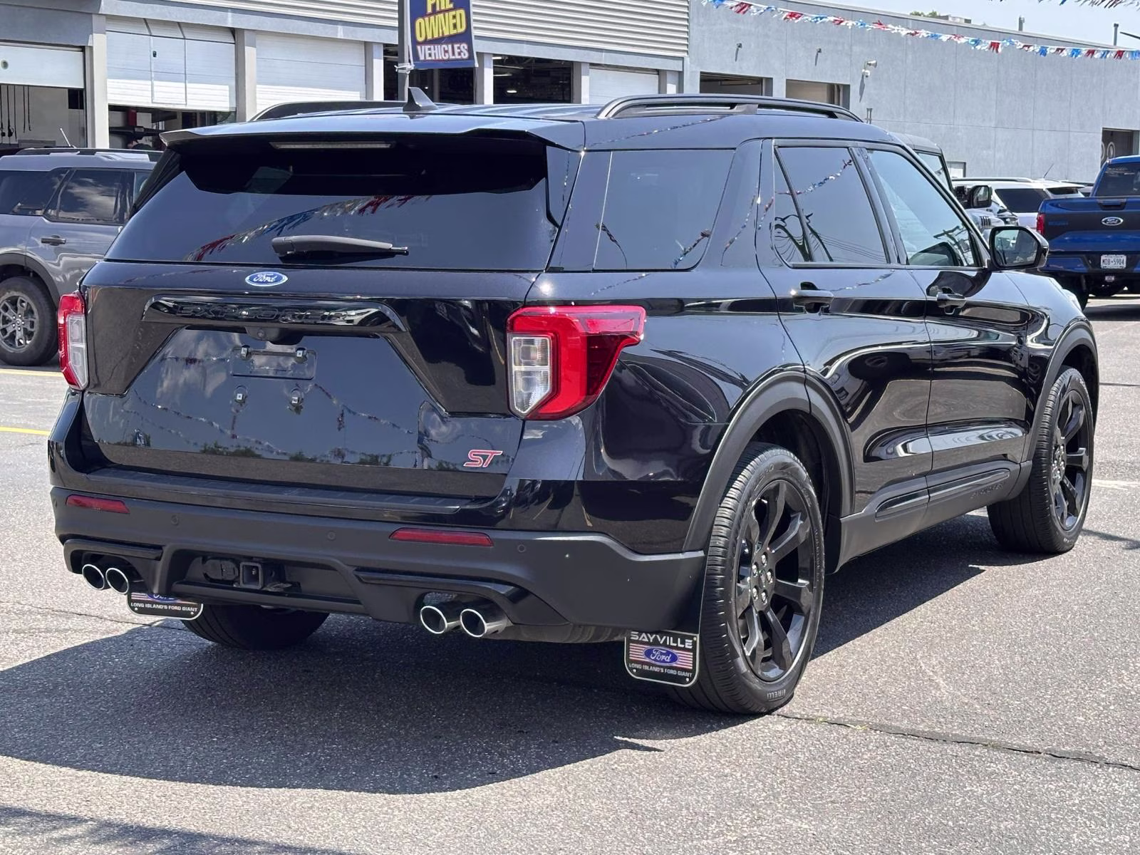 2023 Agate Black Metallic Ford Explorer ST 4WD 4X4 SUV
