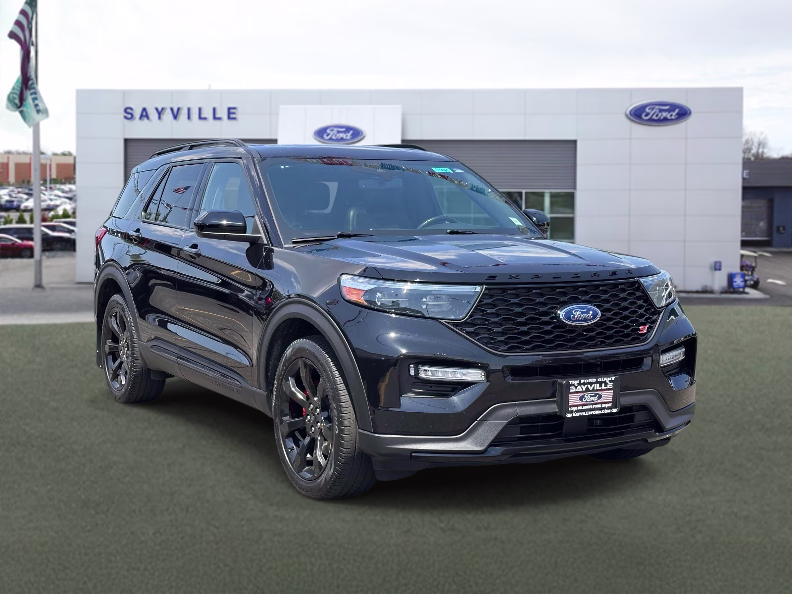 2023 Agate Black Metallic Ford Explorer ST 4WD 4X4 SUV