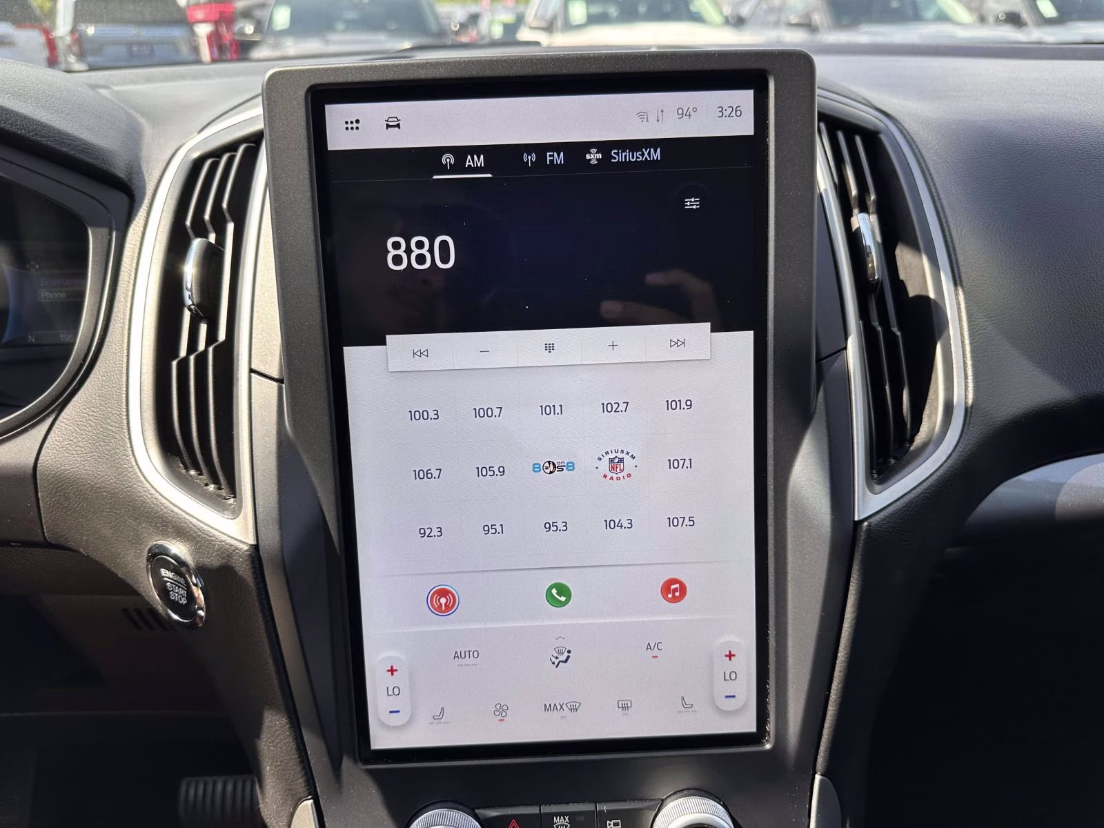 2023 Iconic Silver Metallic Ford Edge SEL AWD AWD SUV