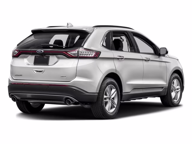 2016 White Ford Edge SEL AWD SUV