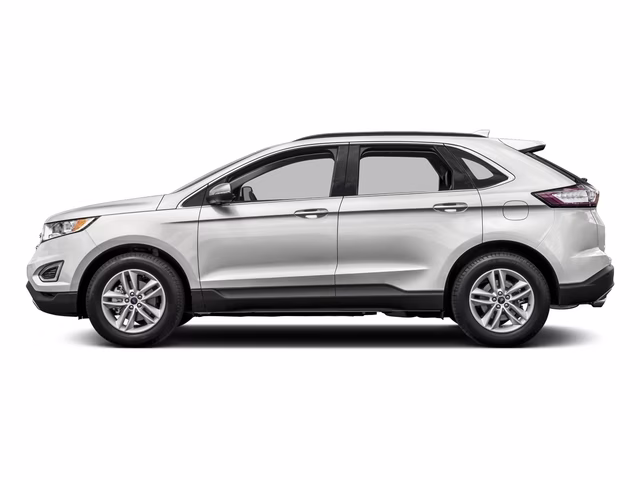 2016 White Ford Edge SEL AWD SUV