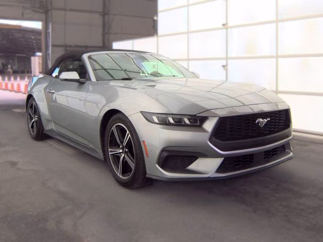 2024 Silver Metallic Ford Mustang EcoBoost Premium RWD Convertible