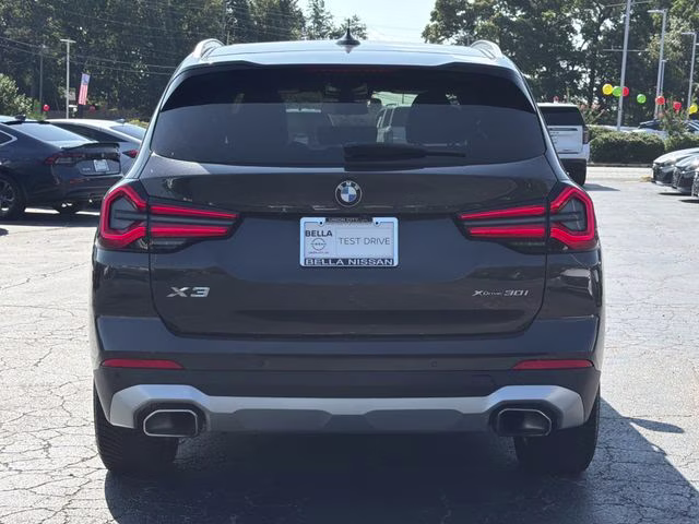 2024 Dark Graphite BMW X3 xDrive30i AWD SUV