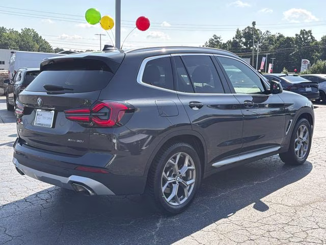 2024 Dark Graphite BMW X3 xDrive30i AWD SUV