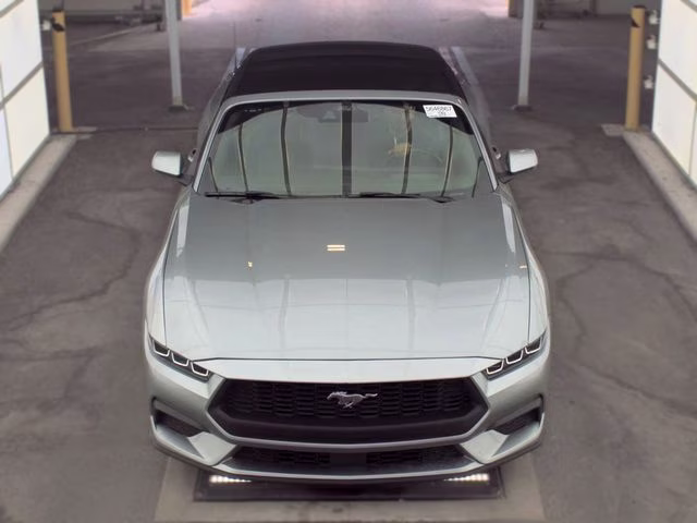 2024 Silver Metallic Ford Mustang EcoBoost Premium RWD Convertible