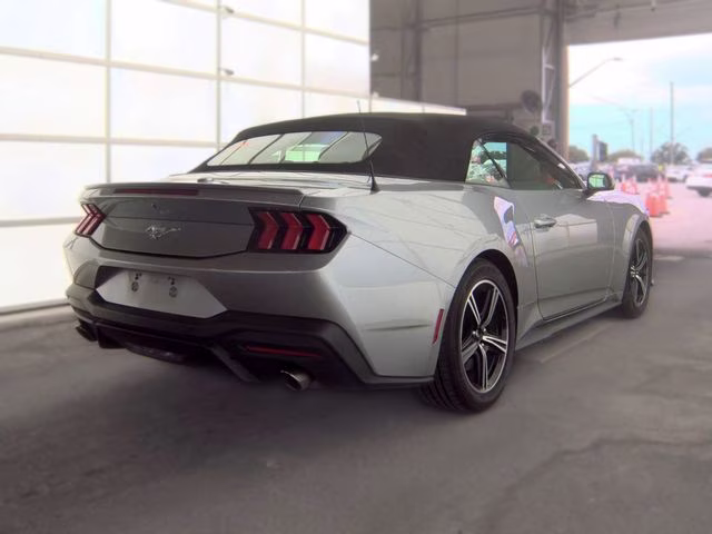 2024 Silver Metallic Ford Mustang EcoBoost Premium RWD Convertible