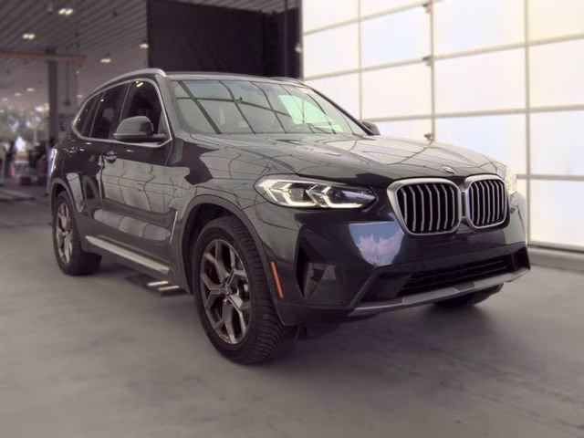 2024 Black BMW X3 xDrive30i AWD SUV