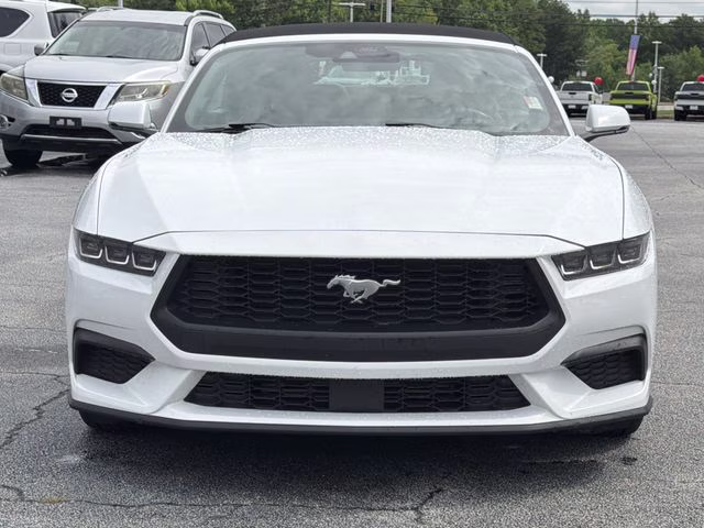 2024 Oxford White Ford Mustang EcoBoost Premium RWD Convertible