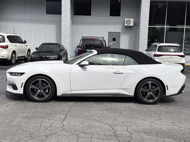 2024 Oxford White Ford Mustang EcoBoost Premium RWD Convertible