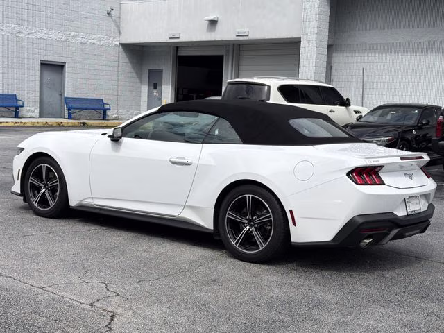 2024 Oxford White Ford Mustang EcoBoost Premium RWD Convertible