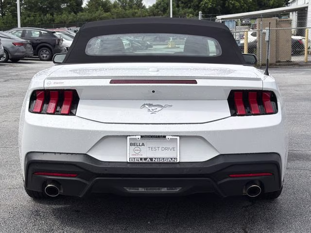 2024 Oxford White Ford Mustang EcoBoost Premium RWD Convertible