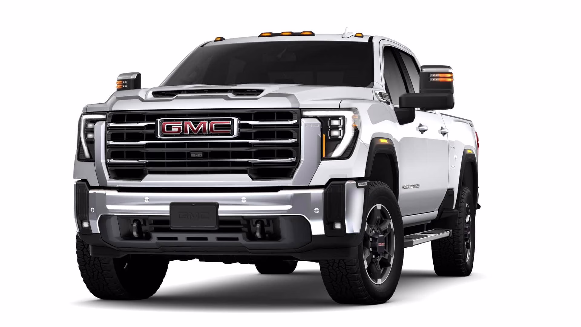 2026 Summit White GMC Sierra 2500 HD SLT 4X4 Truck