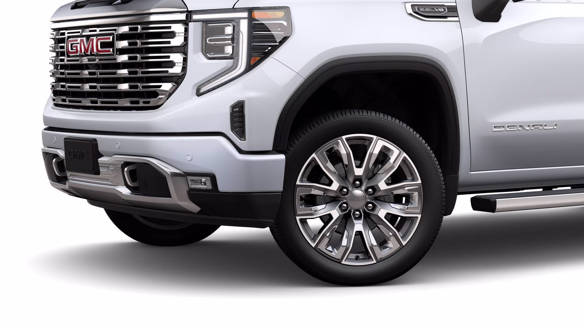 2026 Glacier White Tricoat GMC Sierra 1500 Denali 4X4 Truck