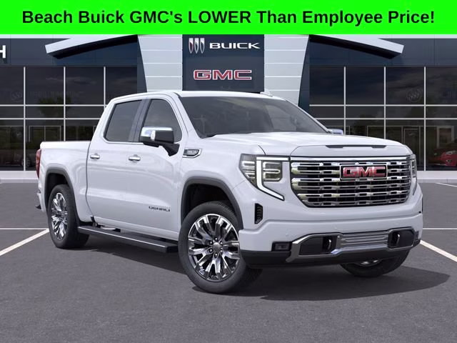 2026 Glacier White Tricoat GMC Sierra 1500 Denali 4X4 Truck