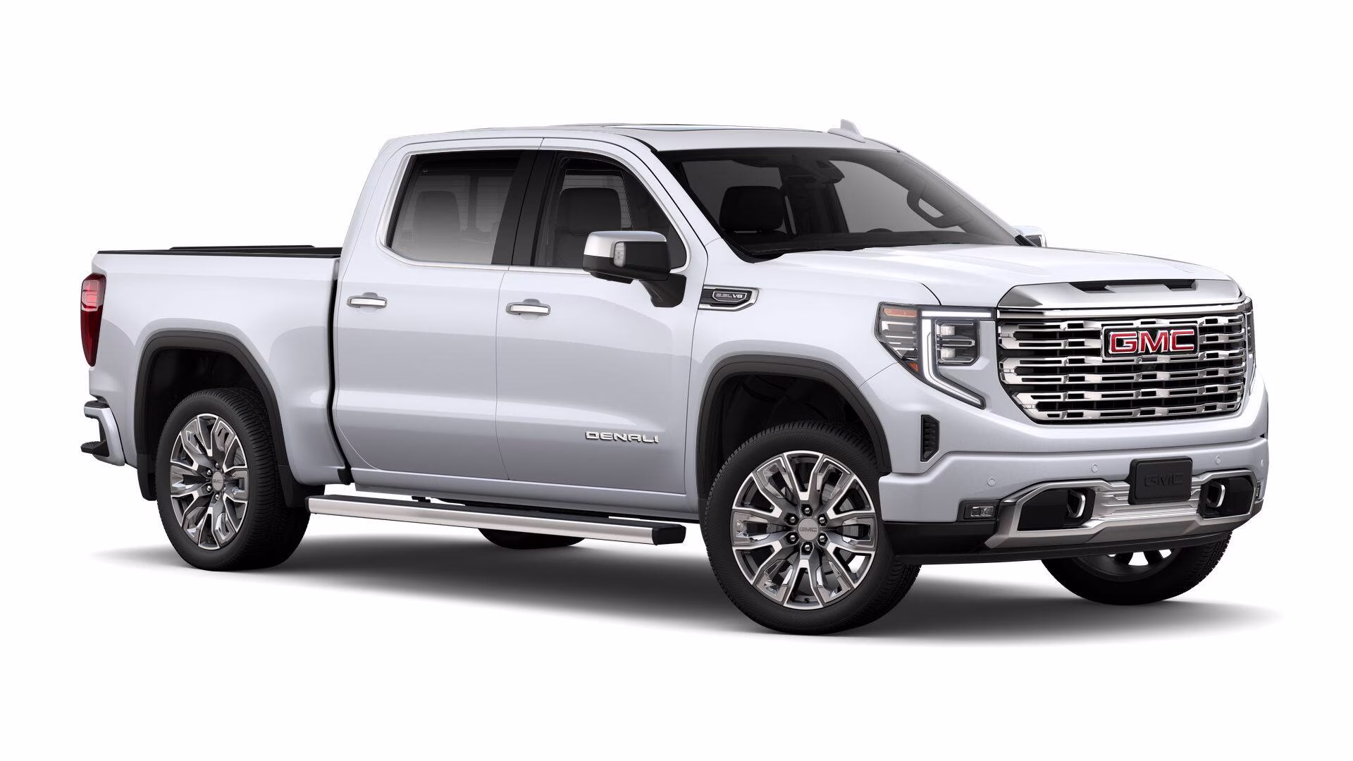 2026 Glacier White Tricoat GMC Sierra 1500 Denali 4X4 Truck