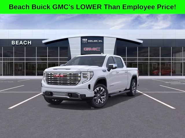 2026 Glacier White Tricoat GMC Sierra 1500 Denali 4X4 Truck