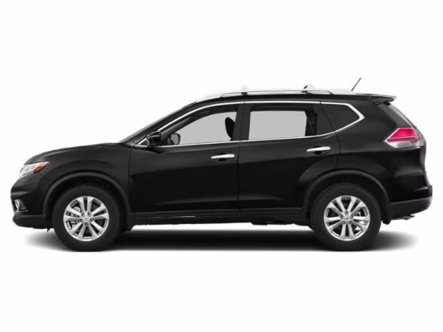 2015 Super Black Nissan Rogue SV AWD SUV