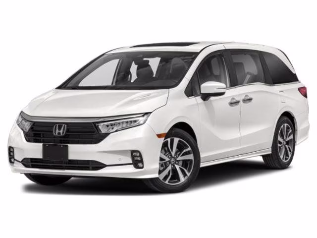 2021 Platinum White Pearl Honda Odyssey Touring FWD Van