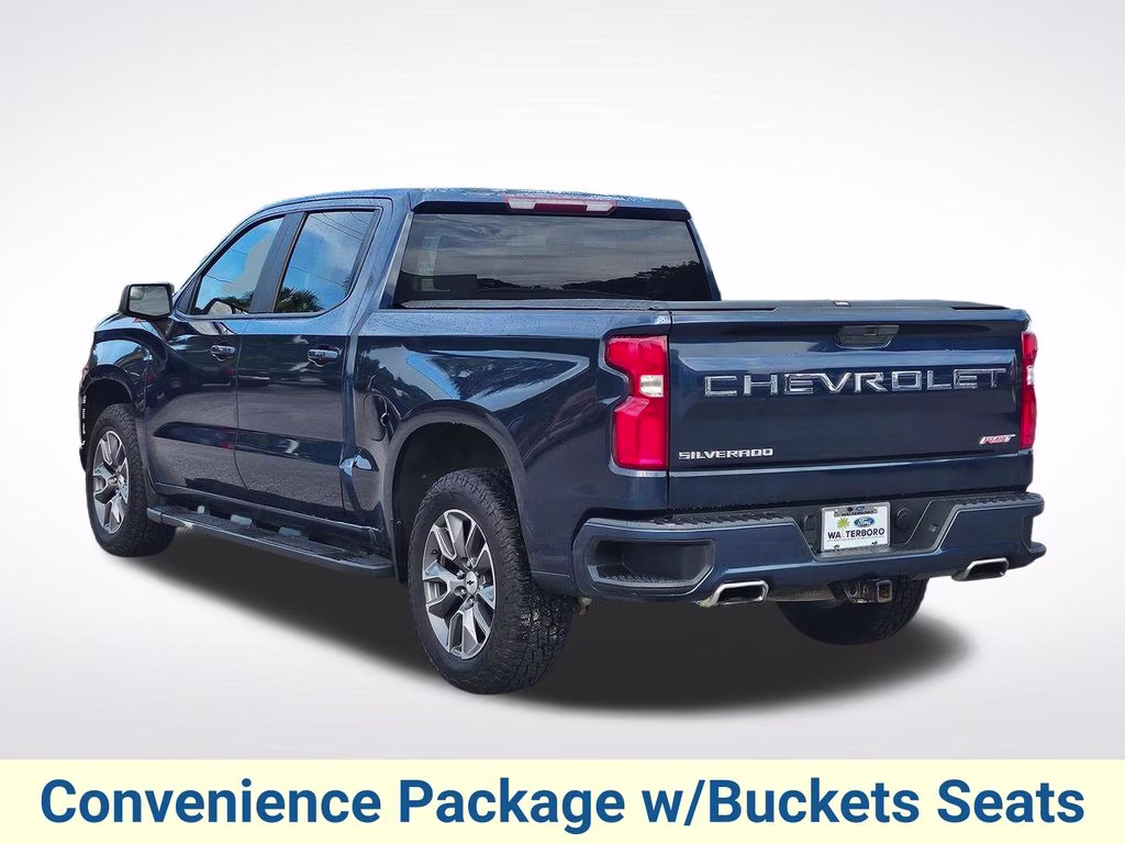2021 Northsky Blue Metallic Chevrolet Silverado 1500 RST 4X4 Truck