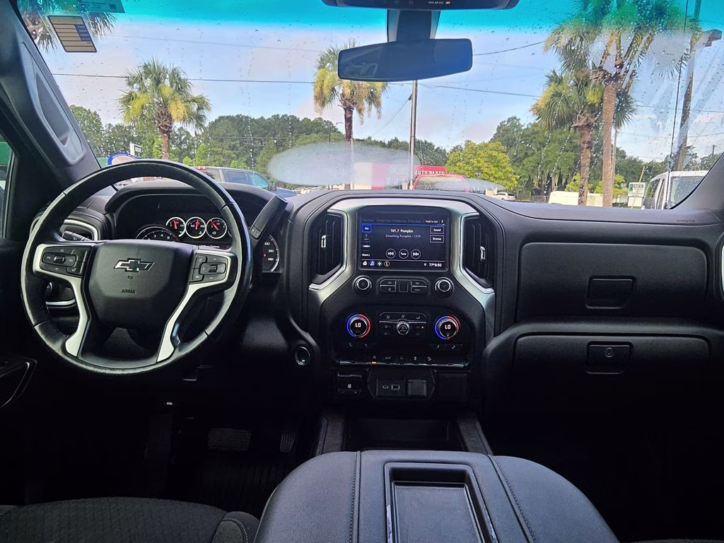 2021 Northsky Blue Metallic Chevrolet Silverado 1500 RST 4X4 Truck