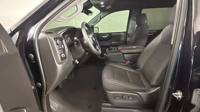 2022 Black Chevrolet Silverado 1500 Custom 4X4 Truck