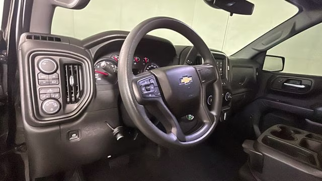 2022 Black Chevrolet Silverado 1500 Custom 4X4 Truck