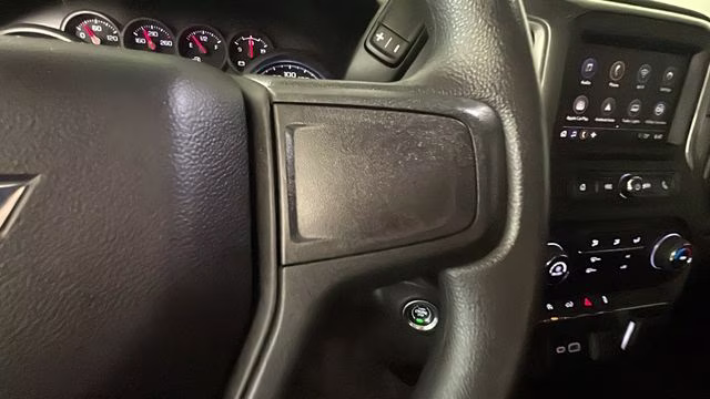 2022 Black Chevrolet Silverado 1500 Custom 4X4 Truck