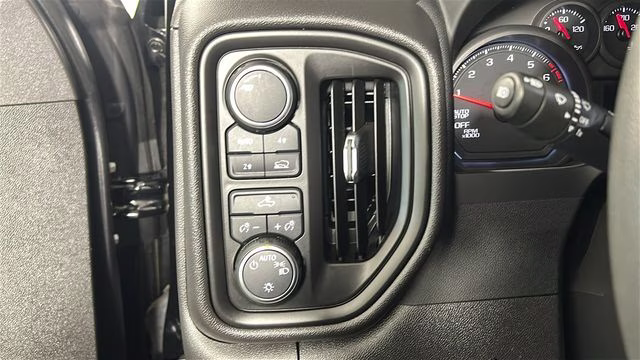 2022 Black Chevrolet Silverado 1500 Custom 4X4 Truck