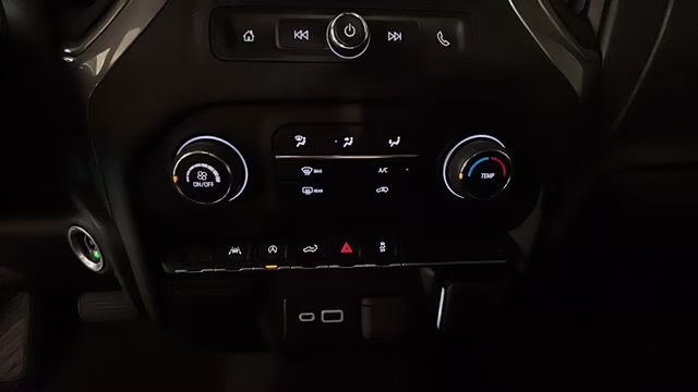 2022 Black Chevrolet Silverado 1500 Custom 4X4 Truck