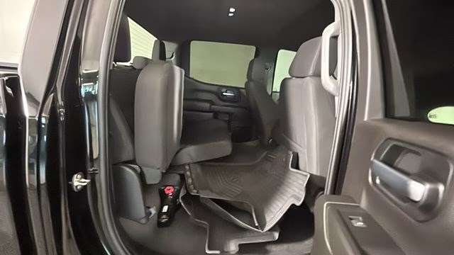 2022 Black Chevrolet Silverado 1500 Custom 4X4 Truck