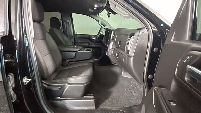 2022 Black Chevrolet Silverado 1500 Custom 4X4 Truck