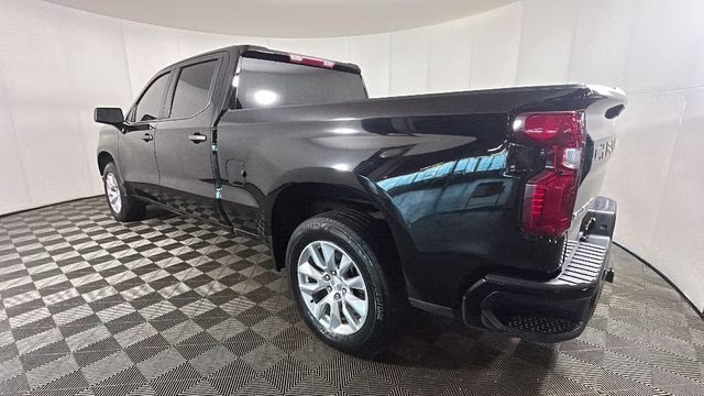 2022 Black Chevrolet Silverado 1500 Custom 4X4 Truck