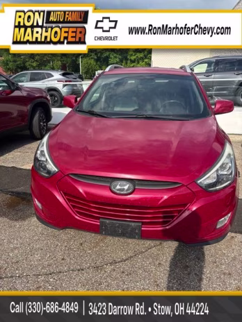 2015 Garnet Red Mica Hyundai Tucson SE AWD SUV