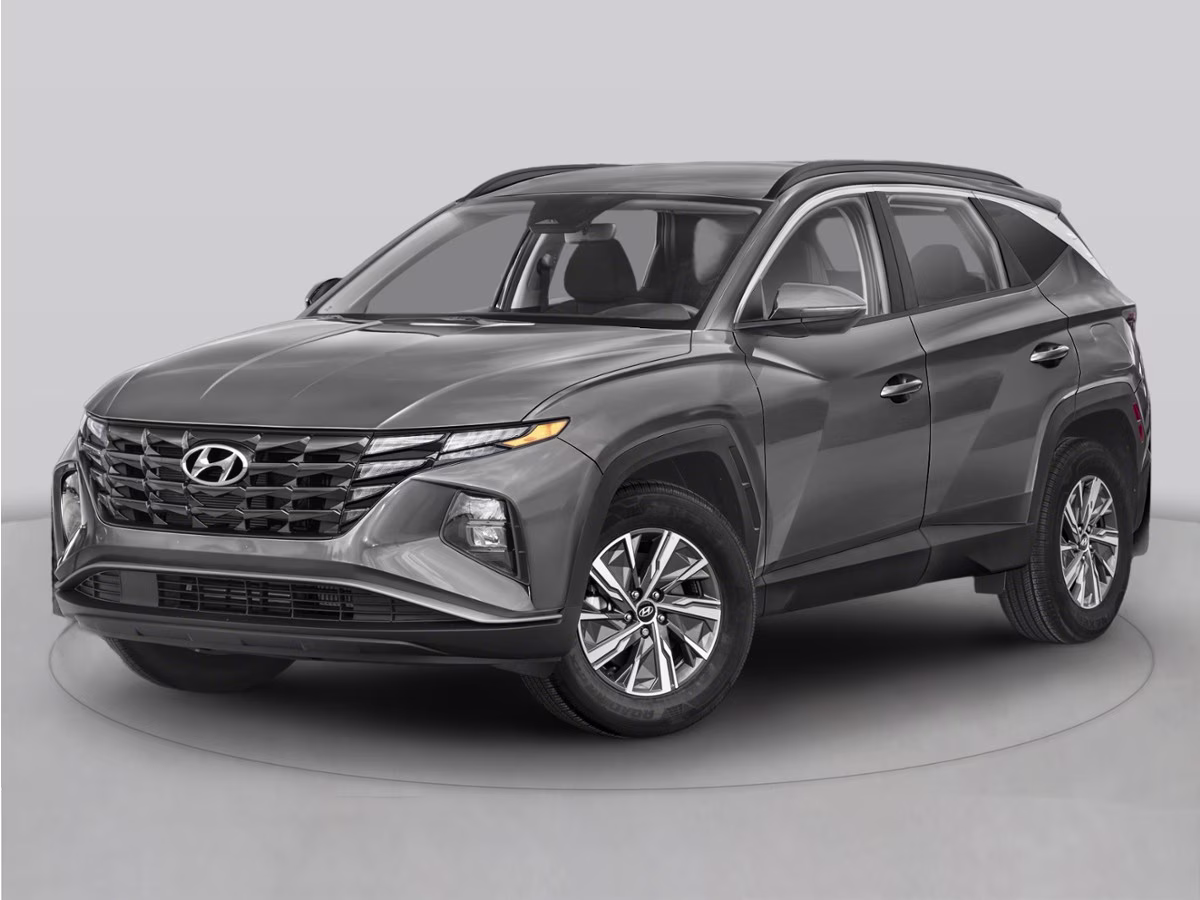 2022 Amazon Gray Hyundai Tucson Hybrid SEL Convenience AWD SUV