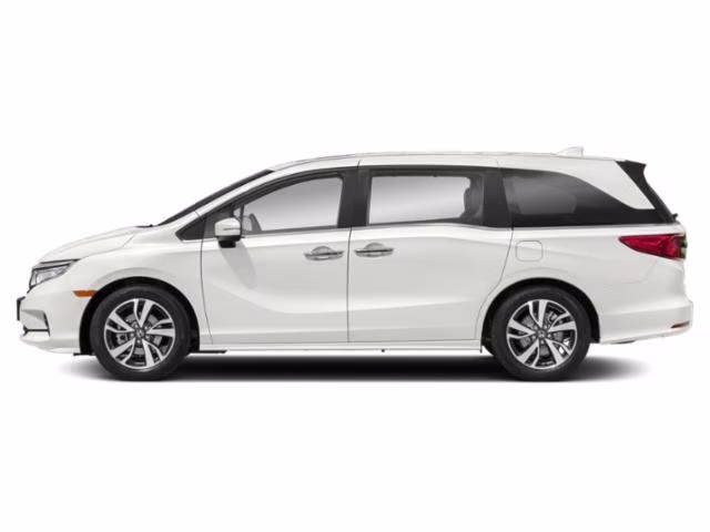 2021 Platinum White Pearl Honda Odyssey Touring FWD Van