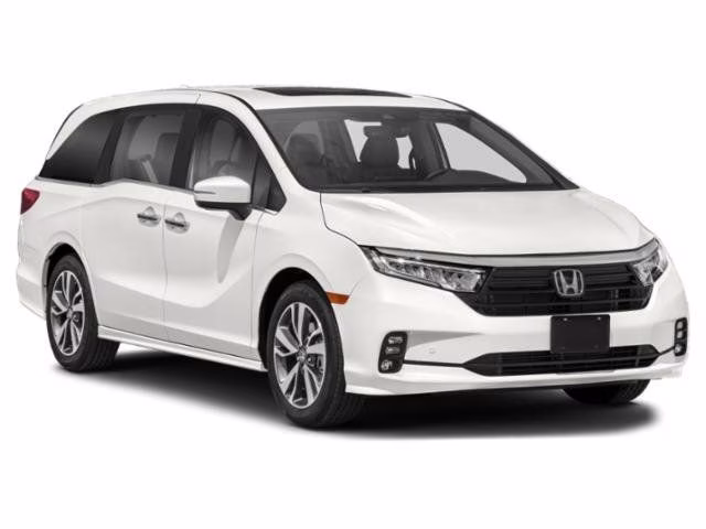 2021 Platinum White Pearl Honda Odyssey Touring FWD Van