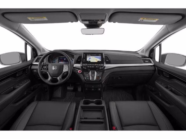 2021 Platinum White Pearl Honda Odyssey Touring FWD Van