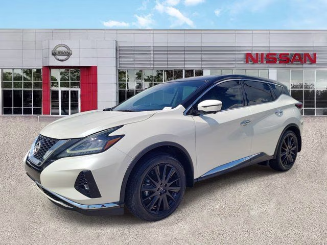 2023 Pearl White Tricoat Nissan Murano SL FWD SUV
