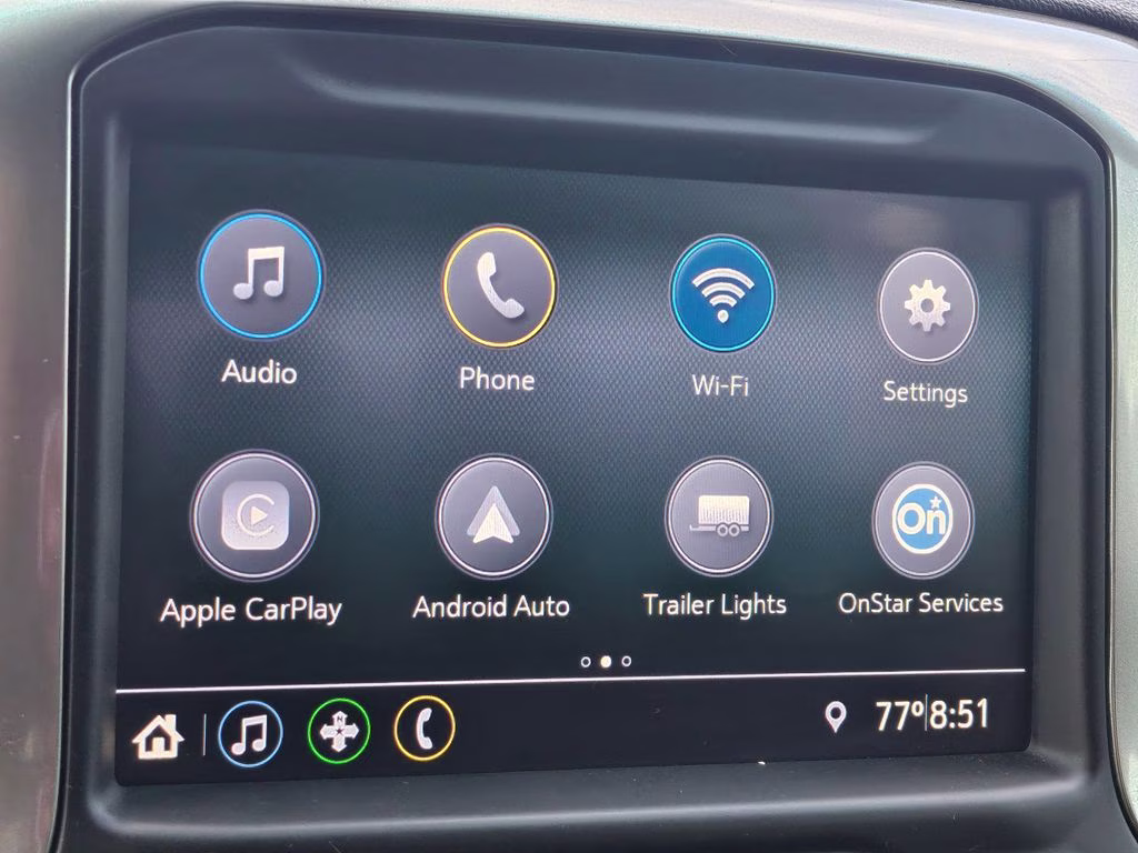 2021 Northsky Blue Metallic Chevrolet Silverado 1500 RST 4X4 Truck