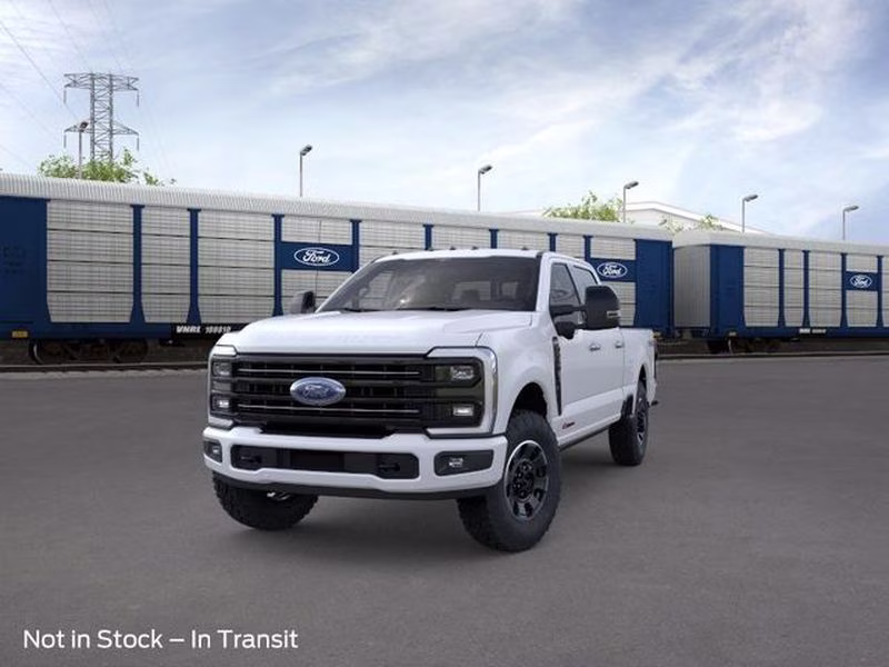 2026 Star White Metallic Tri-Coat Ford Super Duty F-250 SRW Platinum 4X4 Truck