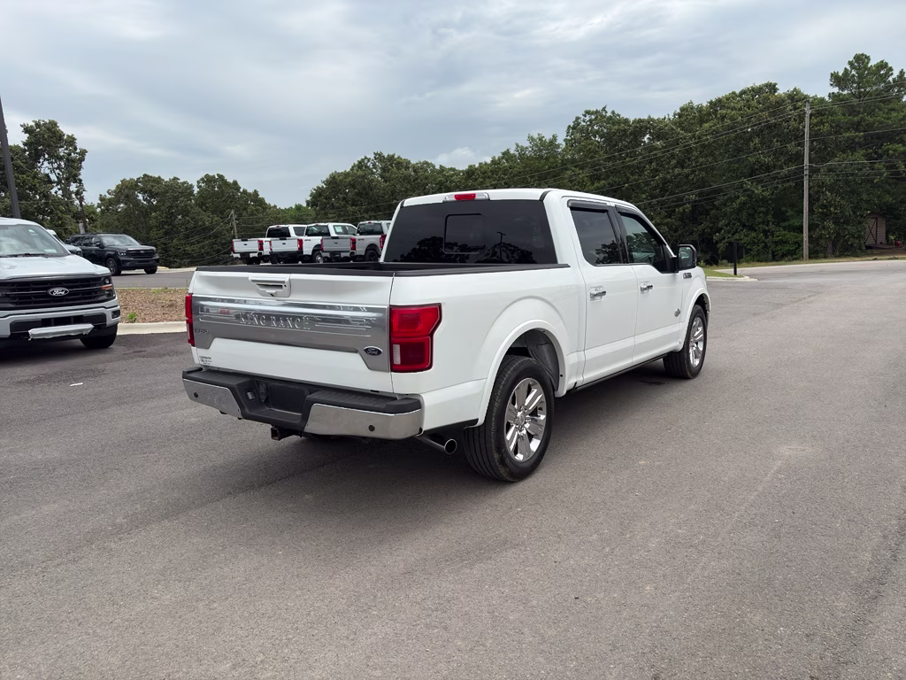 2020 Star White Metallic Tri-Coat Ford F-150 King Ranch RWD Truck