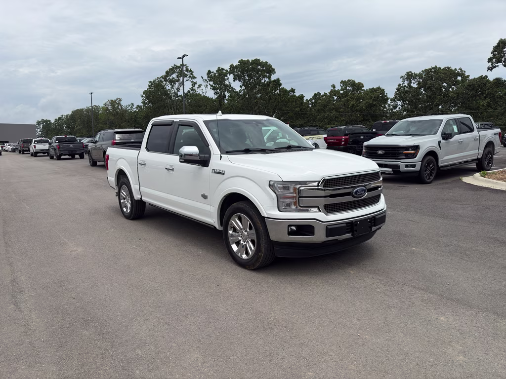 2020 Star White Metallic Tri-Coat Ford F-150 King Ranch RWD Truck