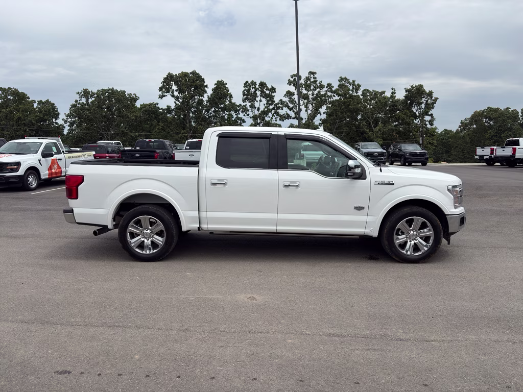 2020 Star White Metallic Tri-Coat Ford F-150 King Ranch RWD Truck