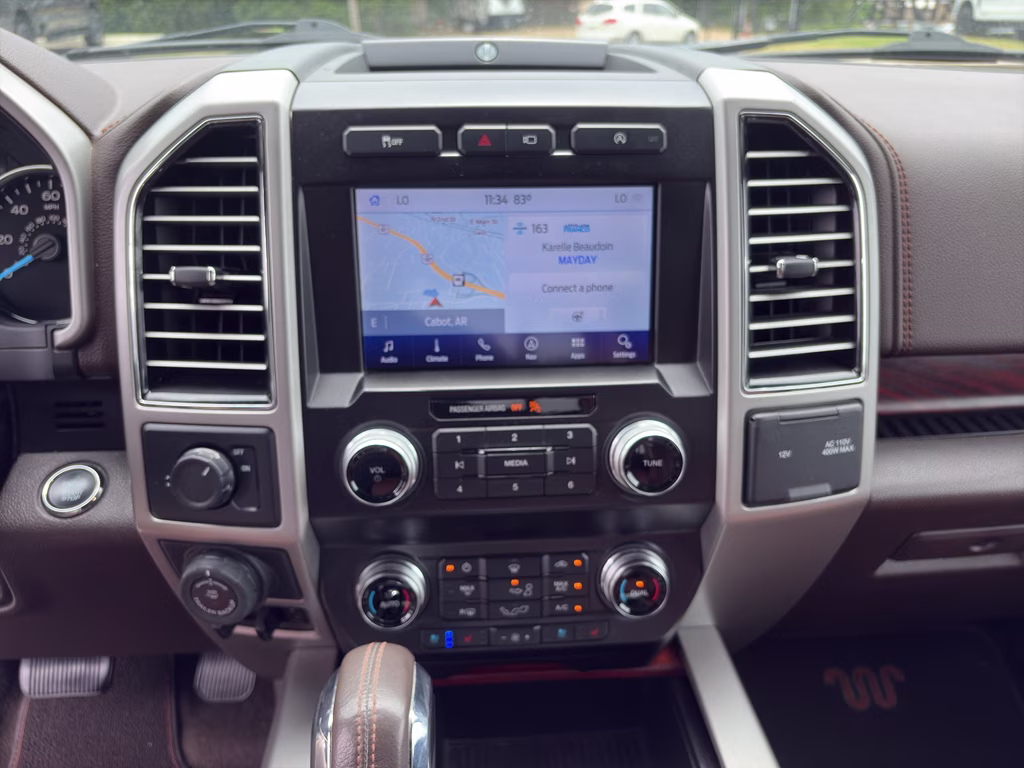 2020 Star White Metallic Tri-Coat Ford F-150 King Ranch RWD Truck