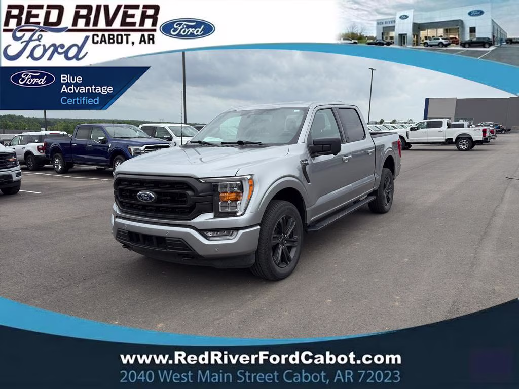 2023 Iconic Silver Metallic Ford F-150 XLT 4X4 Truck